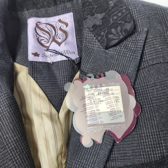 Isabelle Wen Women's Small Blazer Jacket New - Picture 2 of 6
